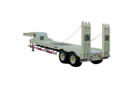 2 axle low loader 30ton lowbed trailers low bed trailer