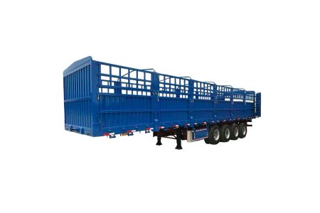 4 axle high fence cargo trailer