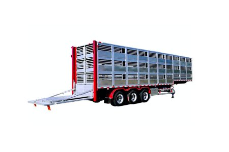 Mega tractor trailers livestock transport trailer