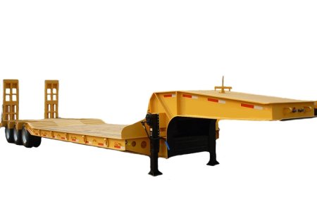 Tri axles lowbed loader trailer 50 tons trailers lowbed